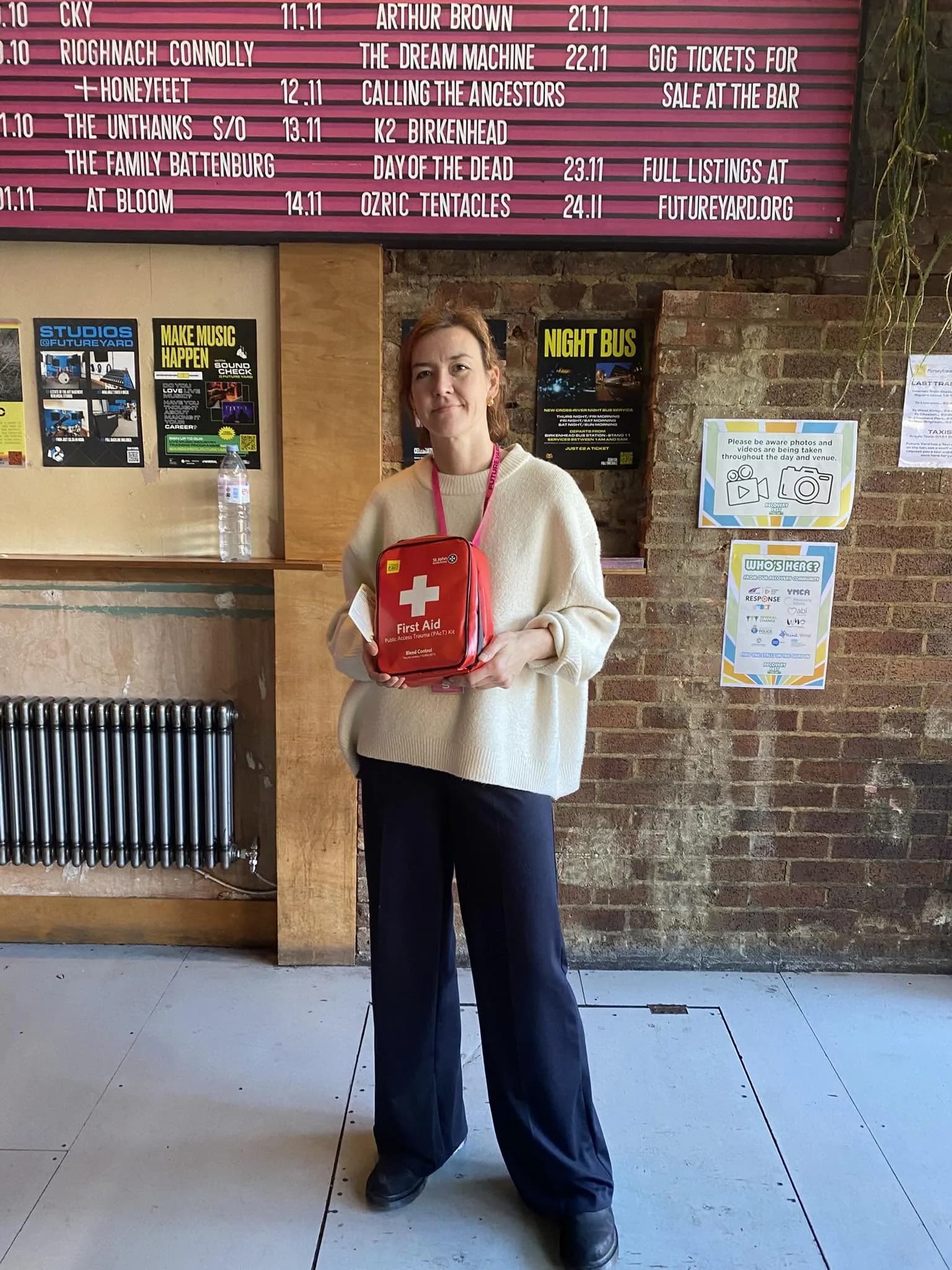 A bleed kit presented at Future Yard