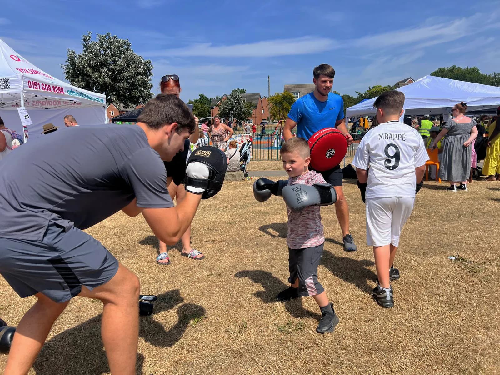 Weapons Down Wirral taking boxing activities into the community